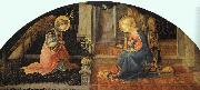 Fra Filippo Lippi Annunciation  ff oil painting reproduction